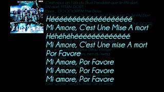 sexion dassaut mi amor lyrics YS [upl. by Nelson274]