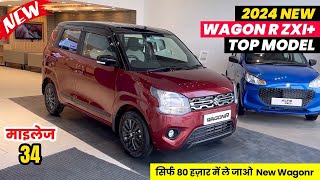 New 2024 Maruti Suzuki Wagonr Zxi Plus  Wagonr New Model 2024  Wagonr Gadi  Wagonr 2024 [upl. by Abagael]