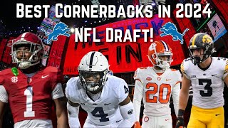 Best Cornerbacks in the 2024 NFL Draft Strengths Weaknesses and Highlights for the Top Prospects [upl. by Yliak]