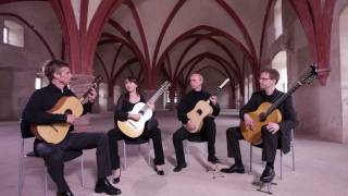 Barrios Guitar Quartet plays Santiago de Murcia  Fandango [upl. by Kassaraba]