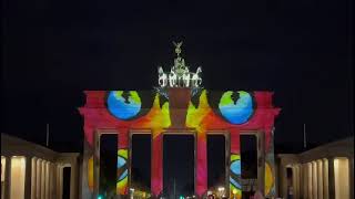 Berlin  light festivals  Germany  71024 [upl. by Grimbal]