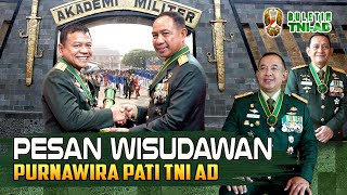 Pesan Wisudawan Purnawira Pejabat Tinggi TNI AD  BULETIN TNI AD [upl. by Atirat]