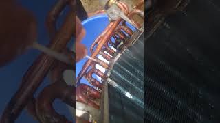 Repairing Evaporator coil [upl. by Adnawyt]