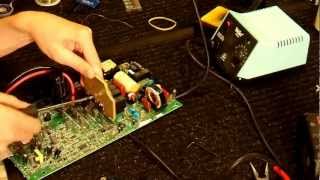 UPS to 15kW Sinewave Inverter Conversion part6  Making the Modifications [upl. by Ahsineg908]