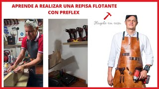 Aprende a realizar una repisa flotante [upl. by Quitt]