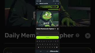 Memes Lab  DAILY CIPHER  CODE amp TIPS TODAY  20 SEPTEMBER [upl. by Gotthelf]