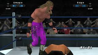 Smackdown Vs Raw 2006 PPSSPP Remastered Mod NEW Umaga CAW [upl. by Honeywell]