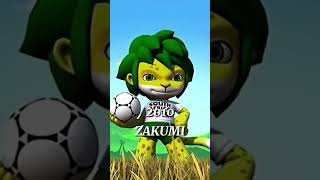 Evolution mascot fifa Word Cup [upl. by Haidedej696]