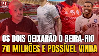 INTER🚨 OS DOIS JOGADORES DEVEM DEIXAR O CLUBE POR 70 MILHÕES  O REFORÇO QUE VIRIA NESSE NEGÓCIO [upl. by Ailemaj]