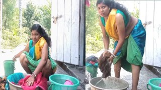 Saree tracking cloth washing vlog ।।Manasimahapatravlogs096 [upl. by Alleen]