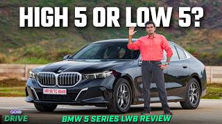 New BMW 5 Series Review  Longer And Luxurious [upl. by Averi]