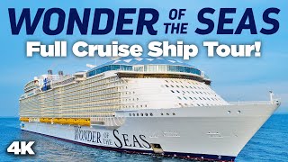 Wonder of the Seas Full Cruise Ship Tour [upl. by Sseb]