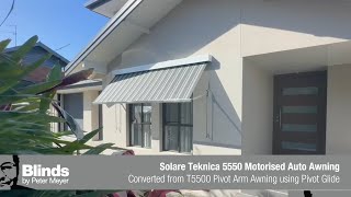 Solare Teknica 5550 I Motorised Auto Awning HD 1080p [upl. by Fax403]