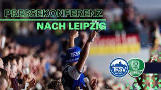 quotDas war ein tolles Handballevent eine geile Sachequot  Pressekonferenz nach Leipzig  DHBPokal [upl. by Hareenum483]