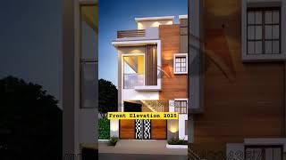 Front Elevation design  homefrontdesign home shortsviral ytshort video [upl. by Yerroc]