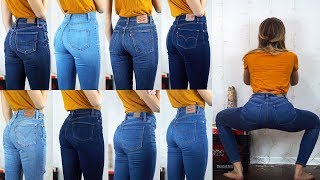 GUIDE TO BOOTY SHAPING JEANS [upl. by Maccarone115]