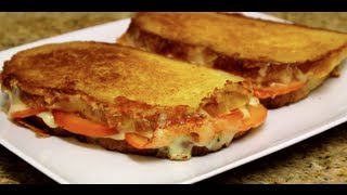 Grilled Cheese amp Tomato SandwichHow to and Recipe  Byron Talbott [upl. by Aliekahs]