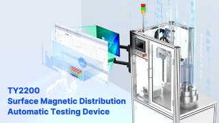 TY2200 Surface Magnetic Distribution Automatic Testing Device [upl. by Ciapha905]