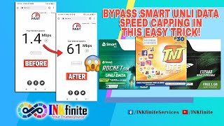 Bypass Smart Unli Data 149 and Unli Data 399 Speed Capping with this Easy Trick  INKfinite [upl. by Cosenza179]