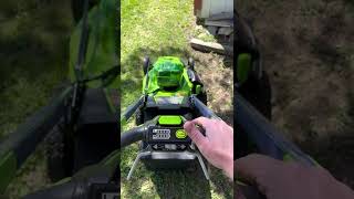 Greenworks 80V Electric Lawnmower from Costco [upl. by Harv335]