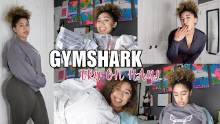 GYMSHARK TRY ON HAUL 🛍️💰 item details full try on haul gym clothing not sponsored [upl. by Taro670]