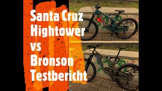 Santa Cruz Hightower 2023 vs Bronson 2022  Test [upl. by Retsae975]