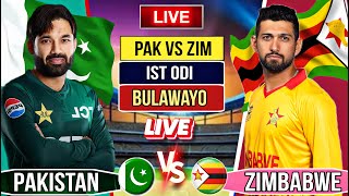 Pakistan vs Zimbabwe Ist Odi Match updates pitch  Weather  preview  playing11 Time table [upl. by Navap]