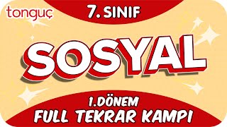 7 Sınıf Sosyal 1 Dönem Full Tekrar ♻ 2024 [upl. by Liane499]