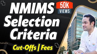 NMIMS Selection Criteria  CutOffs  Fees [upl. by Yelnahs]