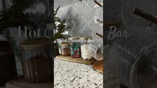 Hot chocolate bar holiday christmas [upl. by Aierbma]