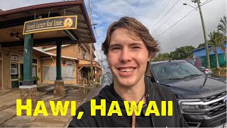 Caleb Coffee interviews one of the SMALLEST TOWNS in Hawaii  Hawi [upl. by Mas]