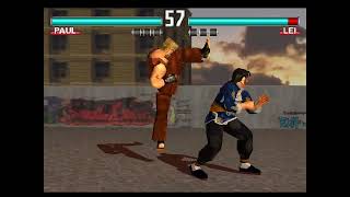 Tekken 3 Online  Paul vs Lei [upl. by Shurwood833]