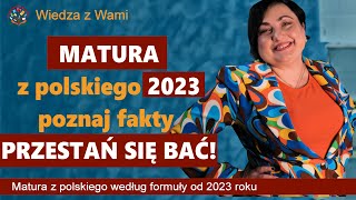 Matura z polskiego 2023 poznaj fakty i przestań się bać [upl. by Dolores]