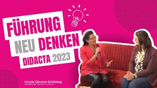 Führung neu denken  Didacta 2023 [upl. by Spear]