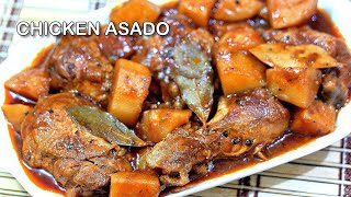 Chicken Asado Recipe by Filipino Recipes Portal [upl. by Brandea109]