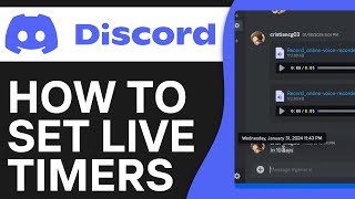 How To Set LIVE Timers And Countdowns On Discord  Full Guide [upl. by Legnaros291]