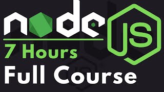 Nodejs Full Course for Beginners  Complete AllinOne Tutorial  7 Hours [upl. by Sirahc167]