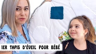 PREMIER TAPIS DÉVEIL pour Bébé ❤️  DIY [upl. by Atinuahs504]