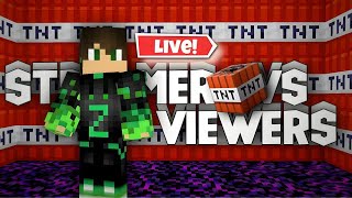 Minecraft Streamer VS Viewers TNT Game shorts minecraft shortslive [upl. by Fahland]