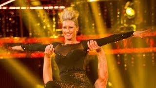 Denise Van Outen amp James Showdance to What A Feeling  Strictly Come Dancing 2012 Final  BBC [upl. by Annaegroeg148]