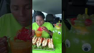 Lobster Tail mukbang [upl. by Lebar]