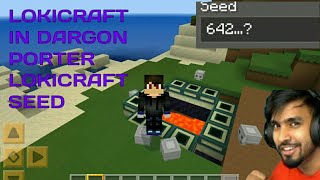 ender Dragon in lokicraft seed 100 work seed [upl. by Emlen]