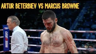 Artur Beterbiev vs Marcus Browne  A Look Back [upl. by Corley]