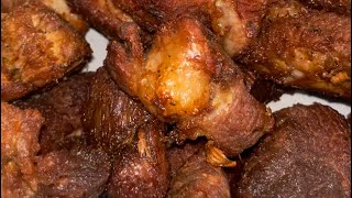 Haitian Griot recipe  making Haitian fried pork recipe  How to clean your meat [upl. by Oiciruam137]