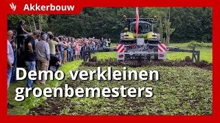 Demonstratie verkleinen van groenbemesters [upl. by Gariepy152]