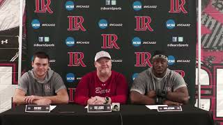 LenoirRhyne Football Press Conference after 6317 Win vs Shepherd [upl. by Obeded963]