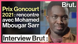 Prix Goncourt 2021  rencontre avec Mohamed Mbougar Sarr [upl. by Yliab]