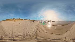 Tybee Island in 360 Back River Beach [upl. by Essie]