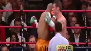 Calzaghe vs Jones Jr 17 [upl. by Elyl841]