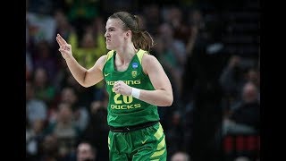 2019 NCAA Womens Basketball Tournament No 2 seed Oregon outlasts firstseeded Miss [upl. by Eveineg753]